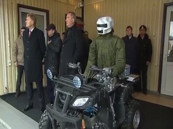 Путину продемонстрировали боевого робота-аватара