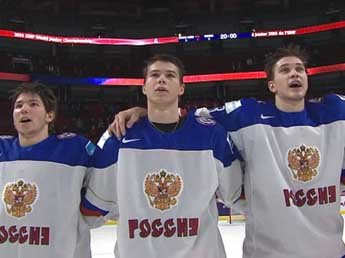 Сборная России по хоккею в полуфинале МЧМ сыграет с командой Швеции