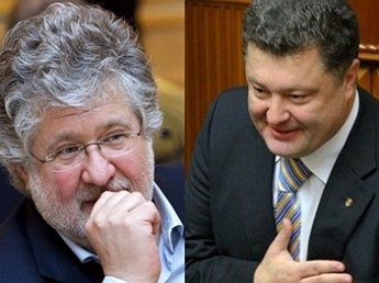 На украинском телевидение посмеялись над Порошенко и Коломойским