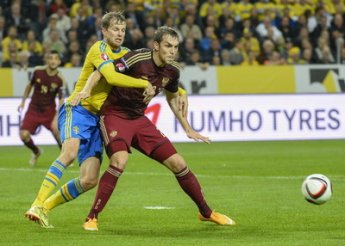 Сборная России обыграла Швецию в матче ЧЕ-2016