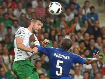 Сборная Ирландии пробилась в 1/8 финала Евро-2016, обыграв Италию