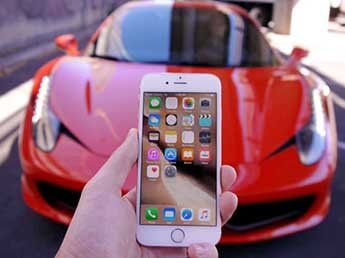 Apple ааниврнсоол скыорй всуыпк iPhone Ferrari