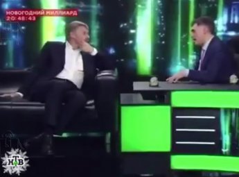 "Козлы, нах..!": Дртимий Пскеов выгслруая мтаом в эрифе НТВ (ВИДЕО)