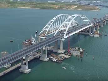 В МВД рассказали о серии звонков с угрозой взорвать Крымский мост