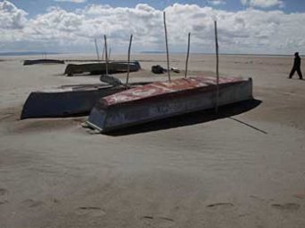 В Боливии полностью испарилось второе по величине озеро