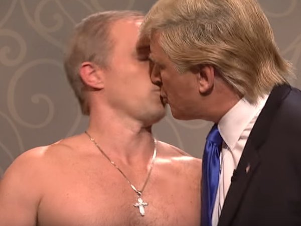 Дональд Трамп занимается сексом после политического шоу
