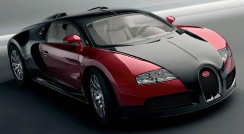 Bugatti Veyron - самый дорогой серийный автомобиль мира. Его приблизительная стоимость оценивается в 1,444 миллиона долларов. Под капотом прячется 16-цилиндровый двигатель, дающий более тысячи 