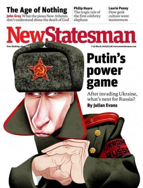 Владимир Путин на обложках мировых журналов последних лет