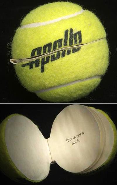 Книга - теннисный мяч