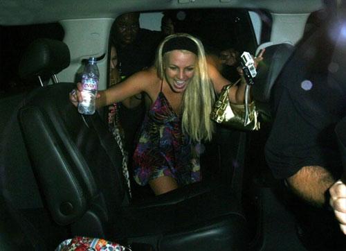 Britney car hilton paris pussy spear