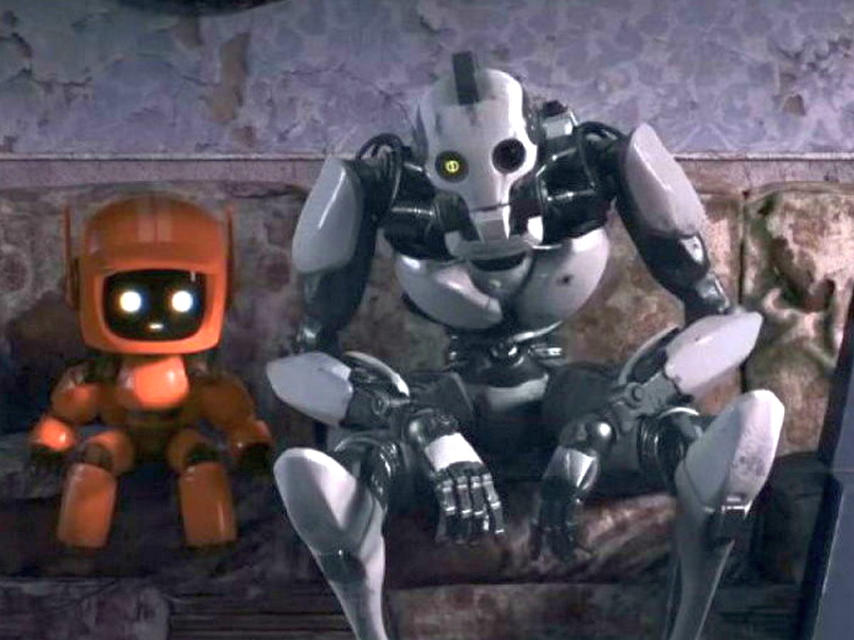 Robot threesome image