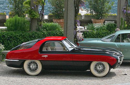 Pegaso Z-102 Thrill Berlinetta Touring 1953 года получил приз Auto & Design за наиболее восхитительный дизайн, по мнению жюри.