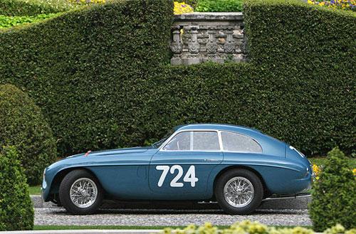 Лучшим автомобилем на шоу, по мнению жюри, стал Ferrari 166 MM Berlinetta Touring 1949 года.
