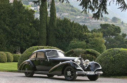 Mercedes-Benz 540 K Autobahnkurier 1938 года получил приз зрительских симпатий Coppa D’Oro.