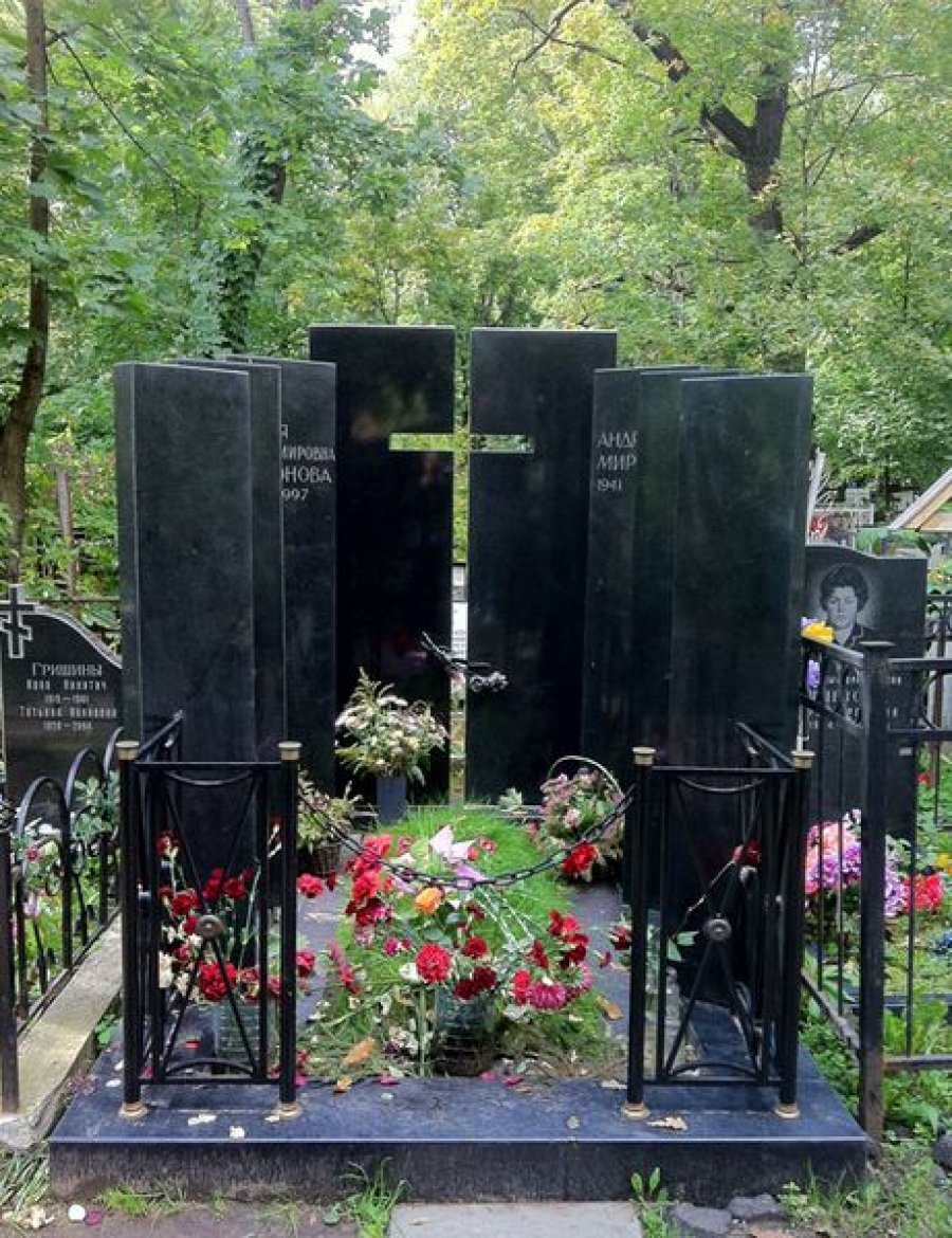 Ваганьковское кладбище Андрей Миронов