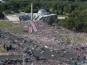 Митинг в Минске против Лукашенко