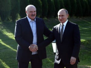 Путин позвонил Лукашенко