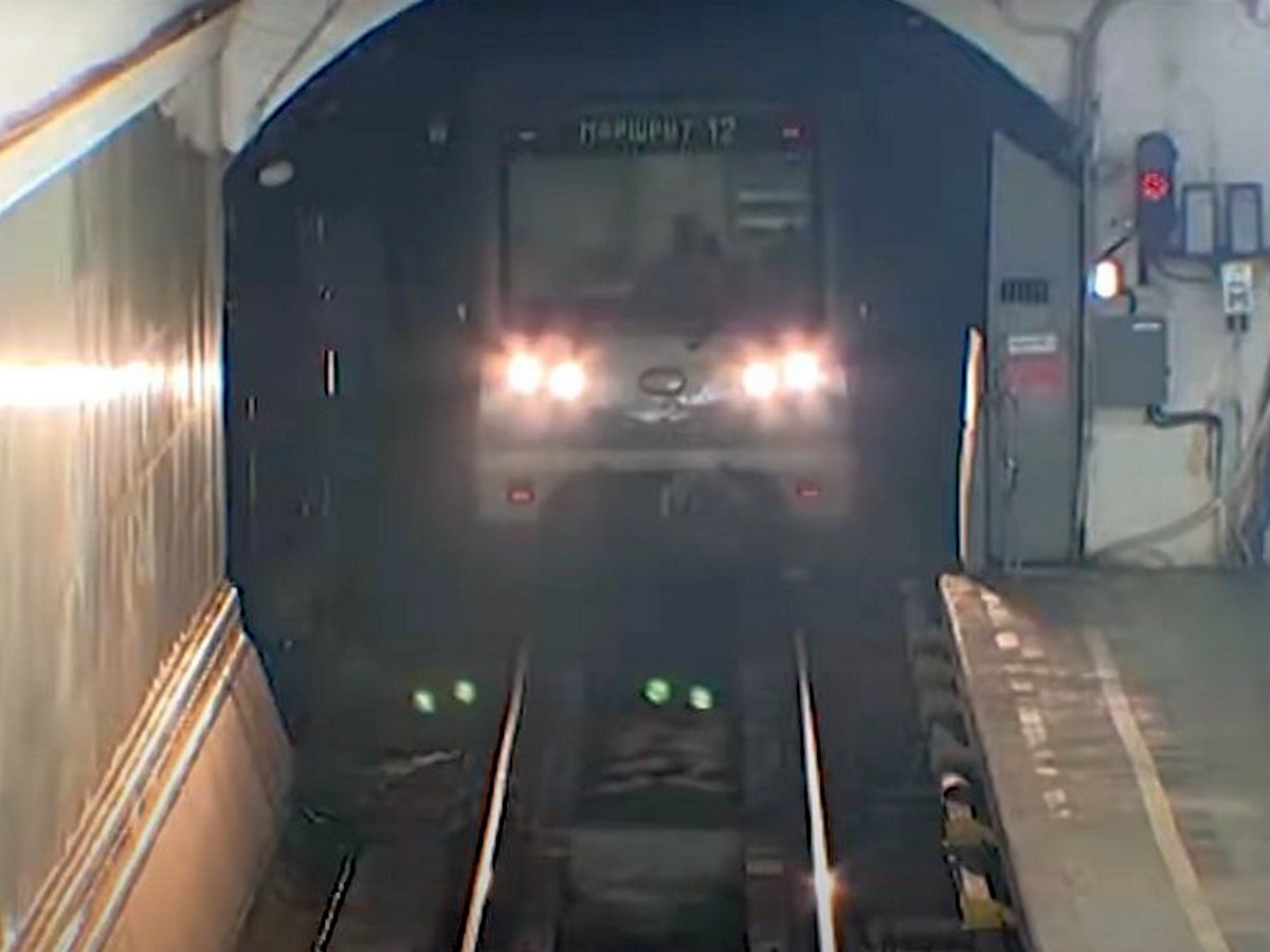 Чудесное спасение пассажира метро попало на видео