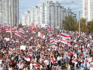 Протесты в Минске