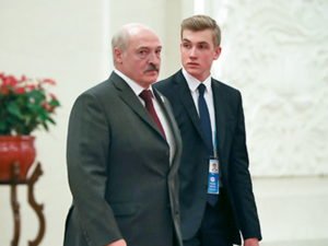 Лукашенко с Колей