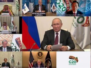 Путин выступил на G20