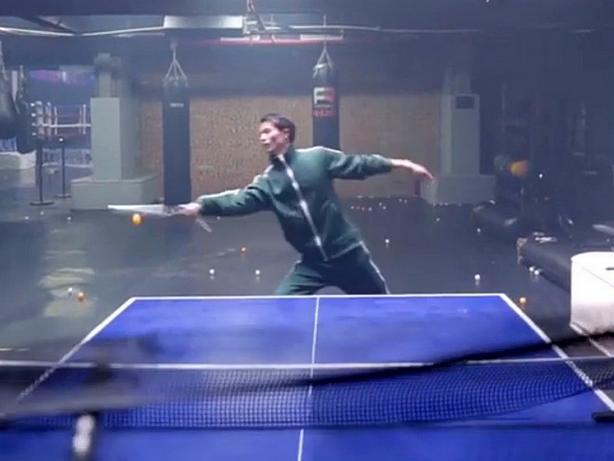 Nunchuck ping pong