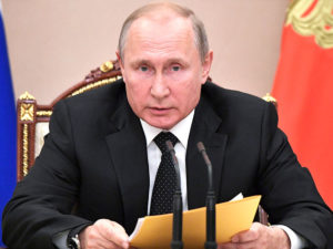 Путин о вакцинацию от коронавируса на следующей неделе