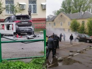 В Мытищах взорвался привезенный с Донбасса гранатомет в багажнике: пострадали двое