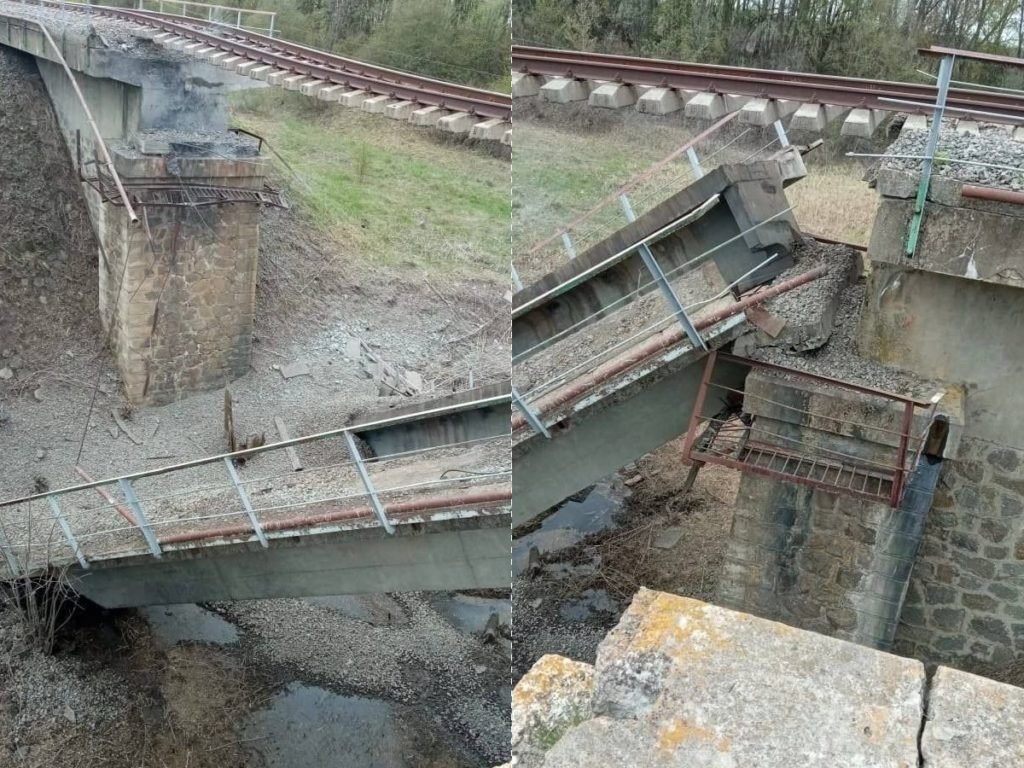 Под Курском диверсанты взорвали мост, в Белгородской области загорелся  объект Минобороны - TOPNews.RU