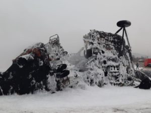 Вертолёт Ми-8 рухнул в Улан-Удэ: погибли три человека