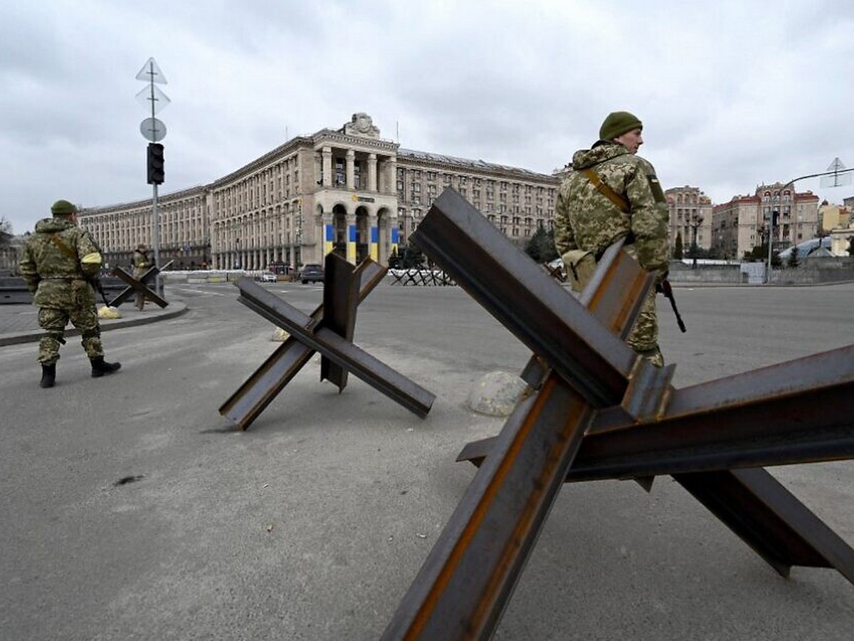 В Киеве начались военные учения по обороне города