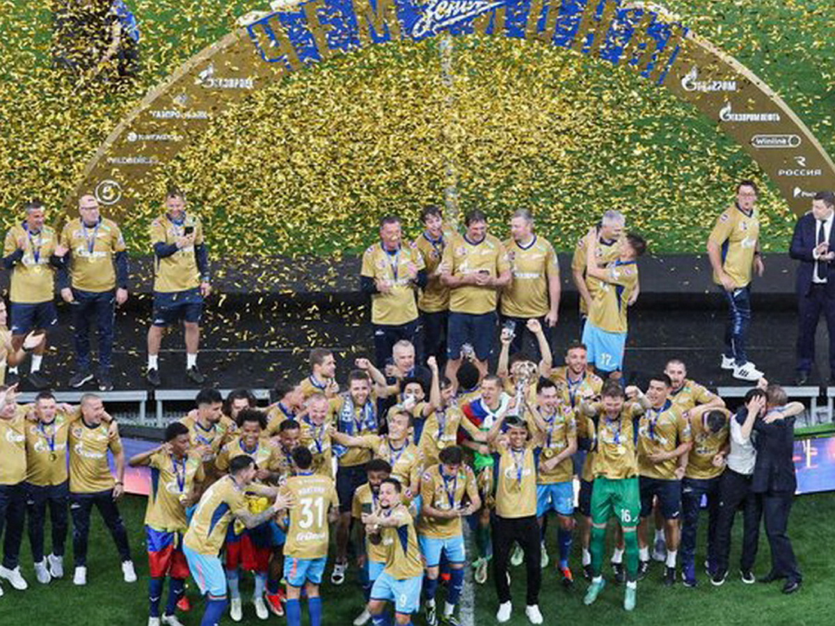 «Зенит» выиграл чемпионат России по футболу шестой раз подряд
