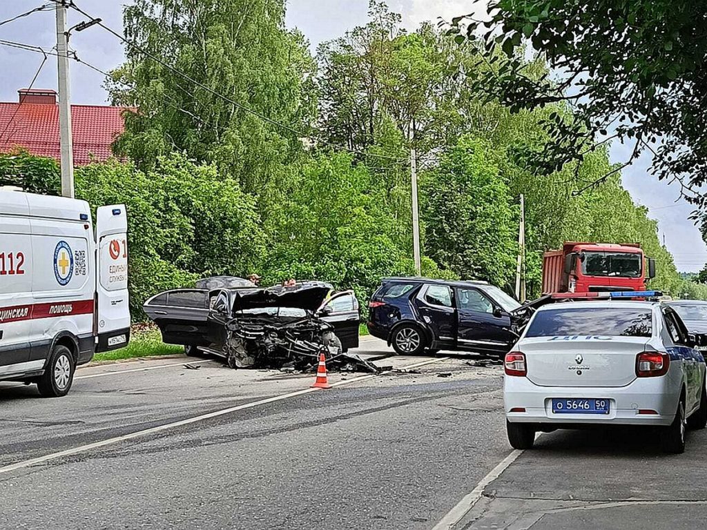 Момент ДТП с участием депутата Госдумы возле Истры попал на видео -  TOPNews.RU