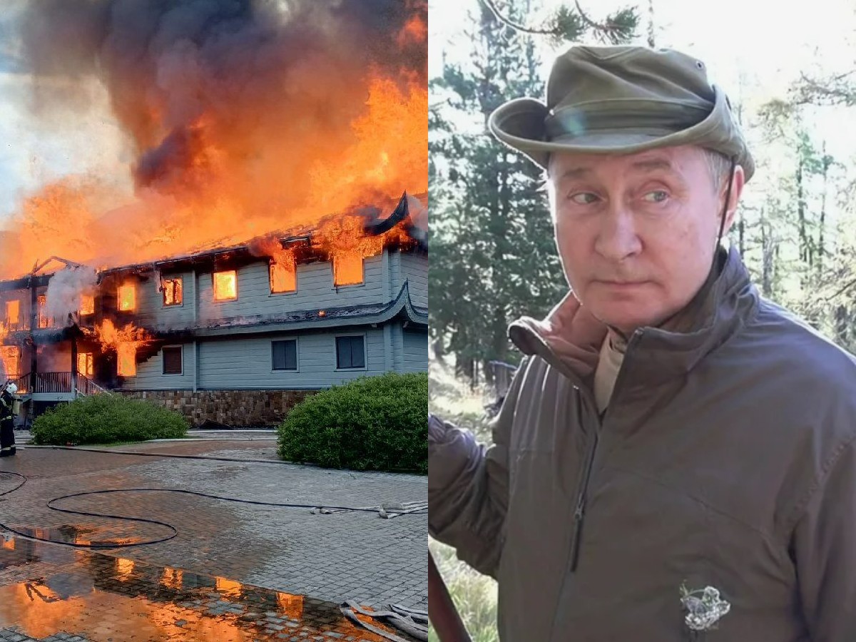 В Кремле отреагировали на новость о сгоревшей на Алтае «даче Путина»