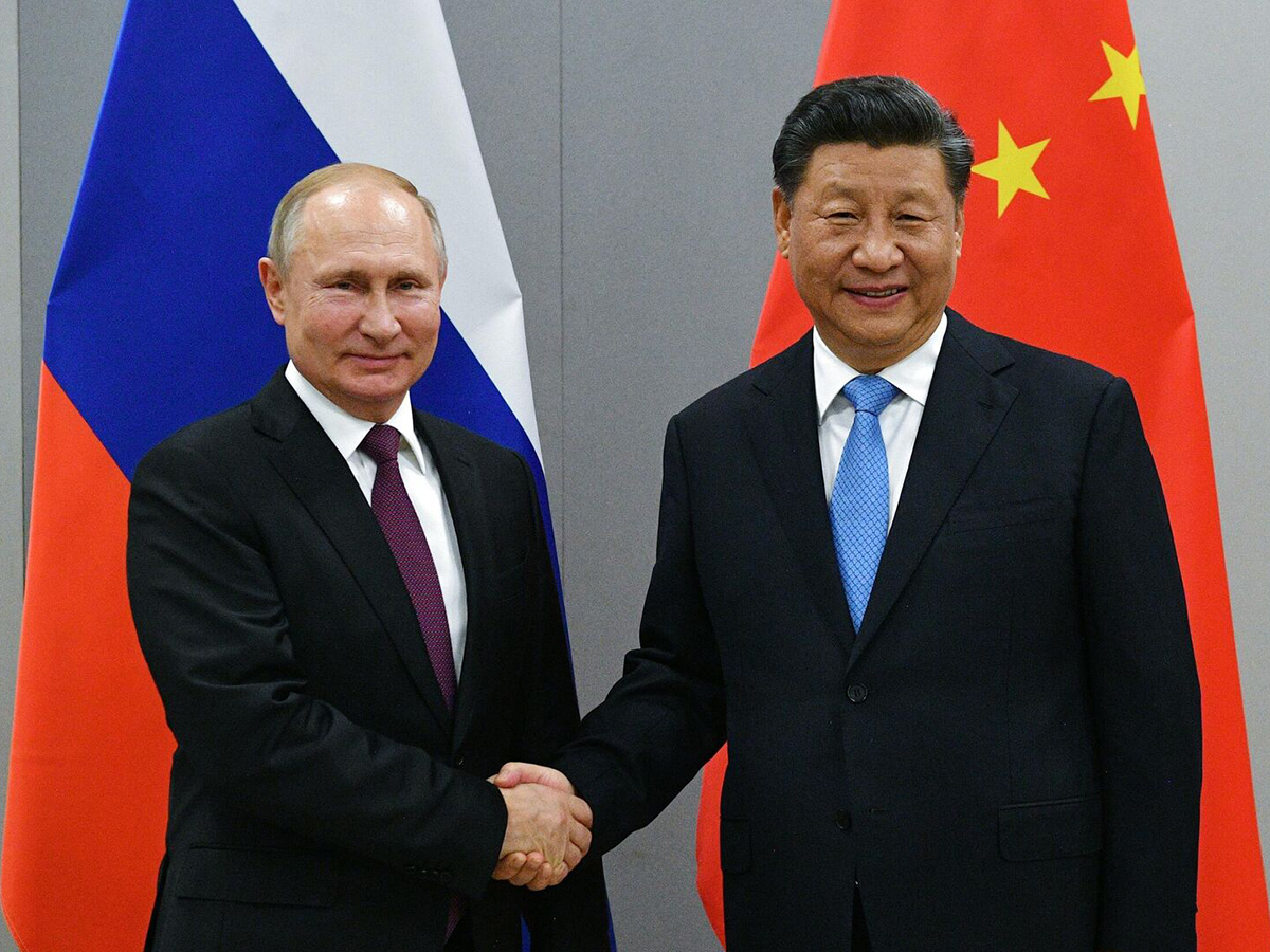 Китай Путин