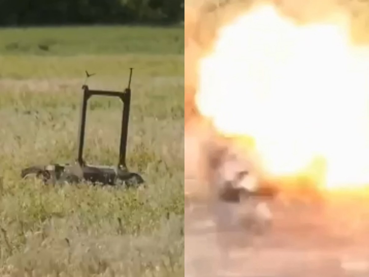 Робот-беспилотник «Лягушку» впервые применили в зоне СВО, атаковав ВСУ