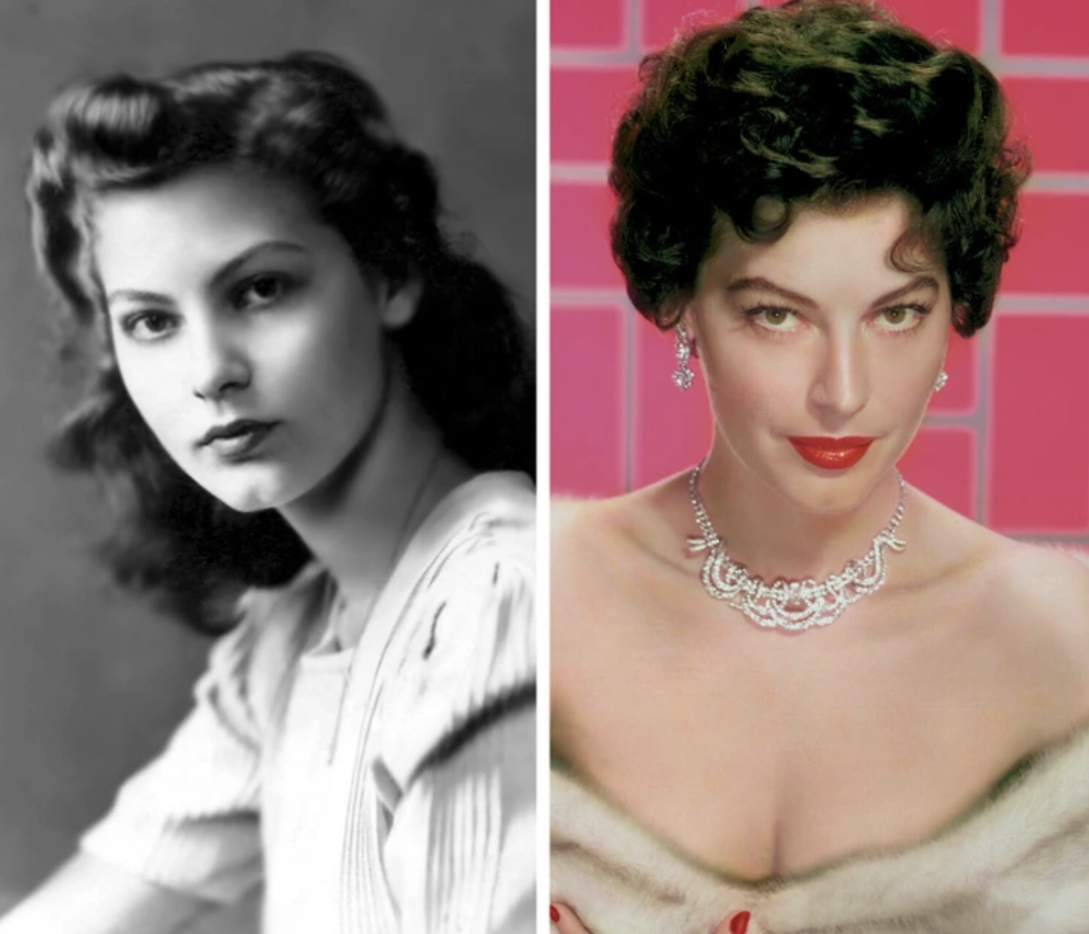 Редки снимки на стари филмови актриси в младостта им, в които трудно се разпознават