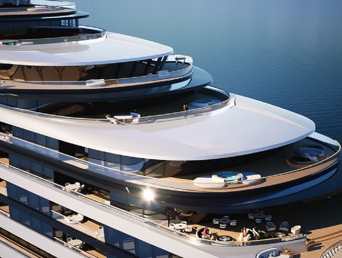 В Норвегии строят суперяхту для богачей размером больше «Титаника»