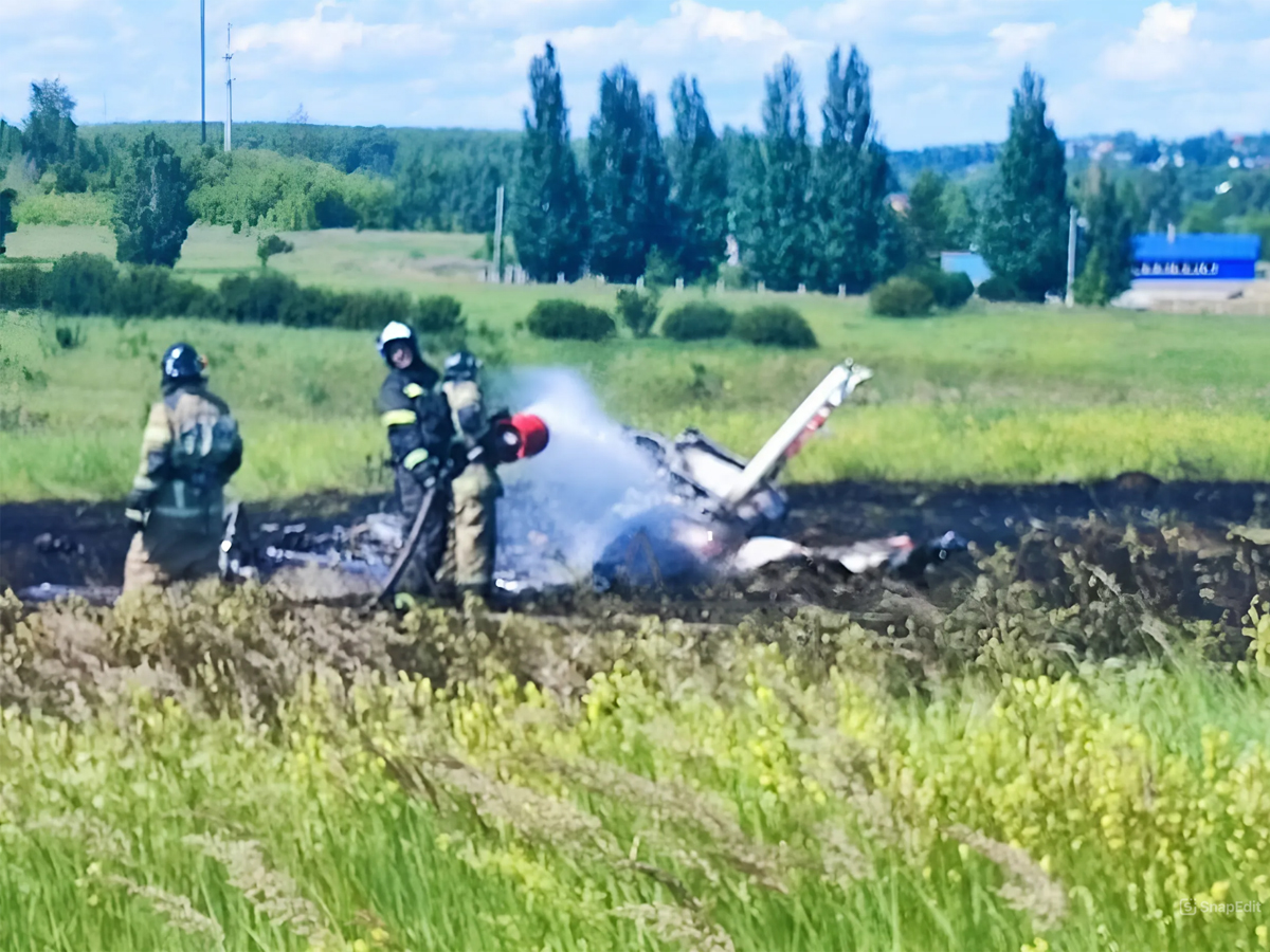 В Татарстане разбился самолет